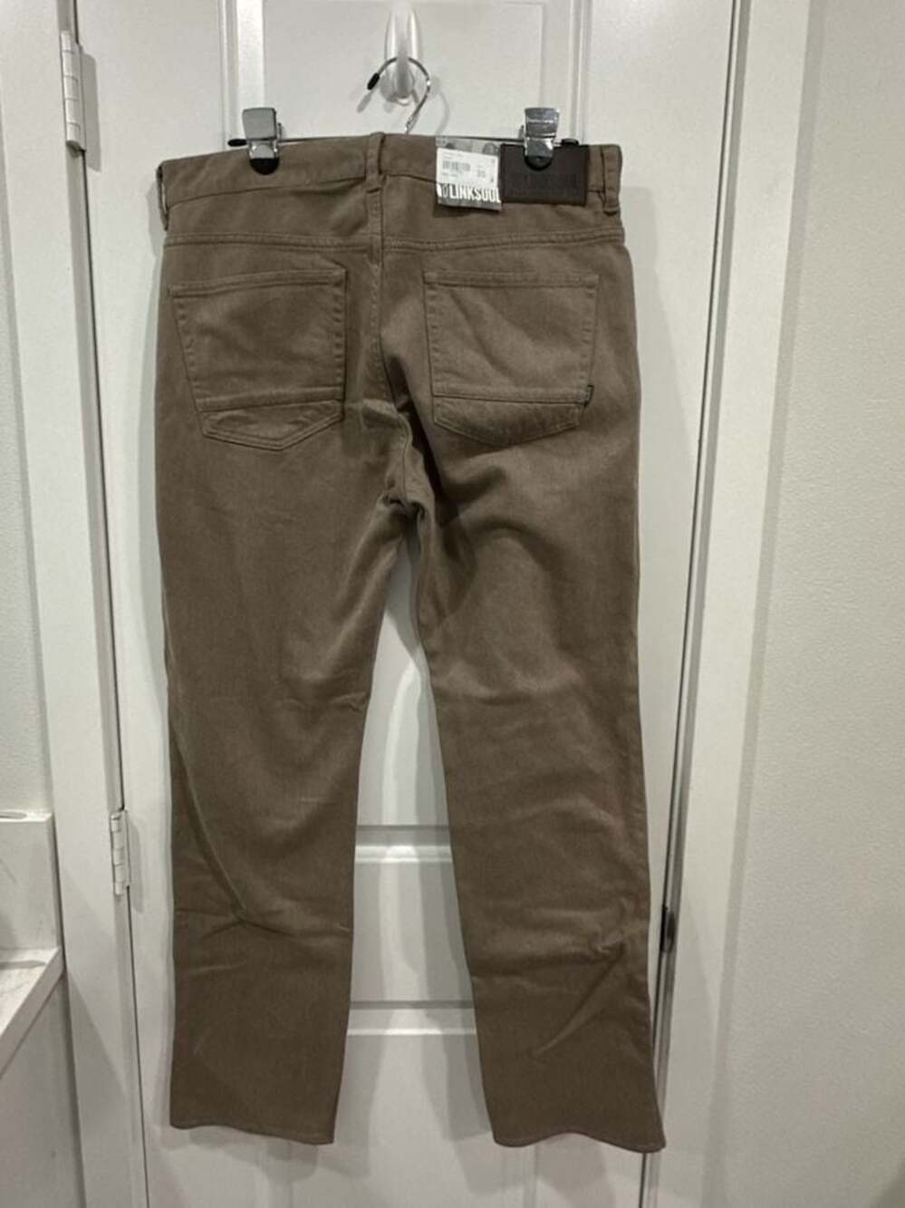 Linksoul 5-Pocket Pants Men's Size 35 Brown
